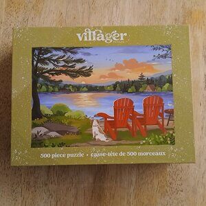 Villager Puzzles Cottage Country Jigsaw Puzzle, 500 Pieces